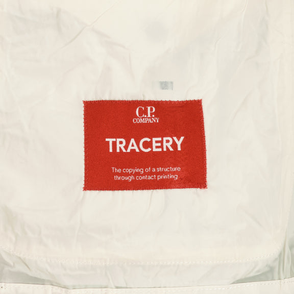 Cp Company Tracery La Mille Watchviewer Goggle Jacket In Ivy Green